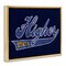 Stupell Industries Higher State Varsity Style Framed Floater Canvas Wall Art Design by Higher Learning/Life Is High